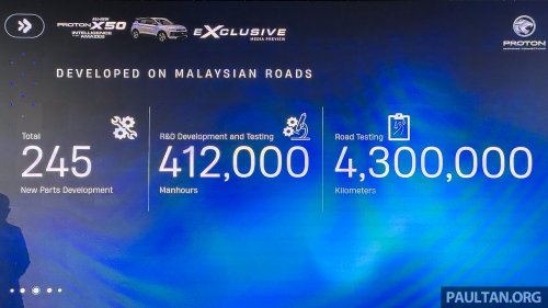 2025 Proton X50 facelift: full pics, specs and variant breakdown of major refresh; brief driving impressions