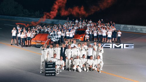 Mercedes-AMG Concept AMG GT XX sets new EV records – 5,479 km in 24 hours; 40,075 km in 7.5 days