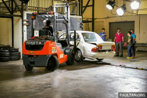 They don’t make them like they used to? 1993 Proton Wira in NCAP-style crash test is a grim safety reminder