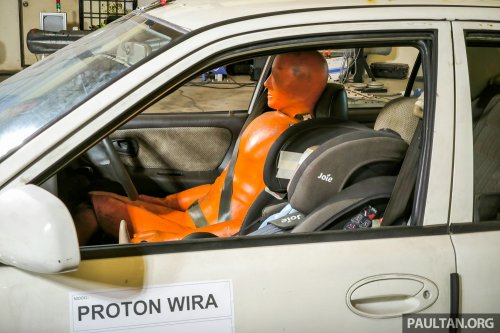 They don’t make them like they used to? 1993 Proton Wira in NCAP-style crash test is a grim safety reminder