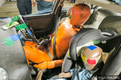 They don’t make them like they used to? 1993 Proton Wira in NCAP-style crash test is a grim safety reminder