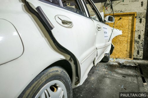 They don’t make them like they used to? 1993 Proton Wira in NCAP-style crash test is a grim safety reminder