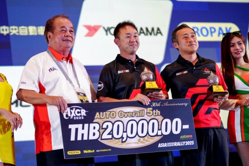 Mitsubishi Ralliart wins Asia Cross Country Rally AXCR 2025 – Triton pick-up truck brings overall victory