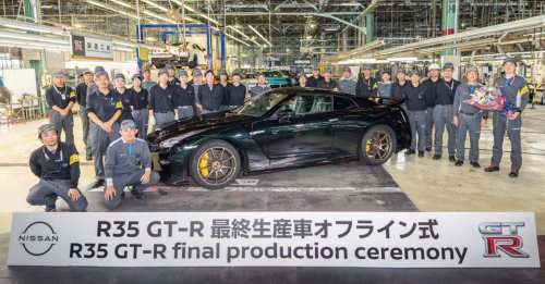 Nissan GT-R production has ended after 18 years – 48,000 units; final car is a Premium Edition T-Spec