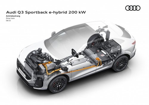 2025 Audi Q3 Sportback unveiled – 29 mm lower roofline, offered with petrol, diesel, PHEV powertrains