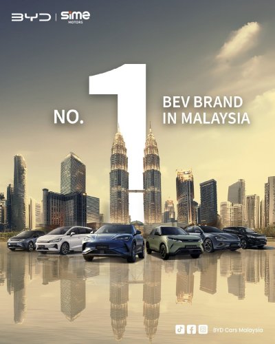 Jom Merdeka, Jom Elektrik – save up to RM13k on BYD ATTO 3 ULTRA, RM10k on BYD SEALION 7
