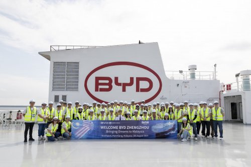 BYD Zhengzhou ship delivers BYD cars to Malaysia – shorter delivery times, greater volumes promised