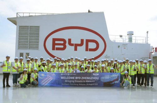 BYD Zhengzhou ship delivers BYD cars to Malaysia – shorter delivery times, greater volumes promised