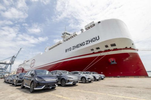 BYD Zhengzhou ship delivers BYD cars to Malaysia – shorter delivery times, greater volumes promised