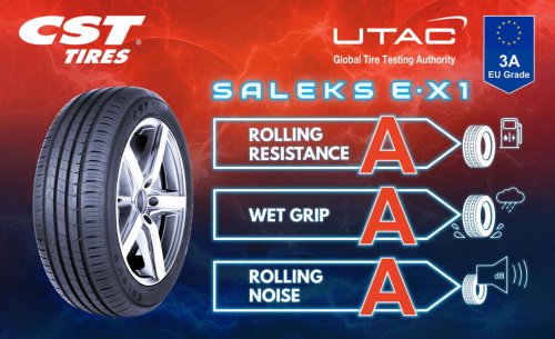 CST SALEKS E.X1 – a premium performance tyre designed for both petrol and electric MPVs and SUVs