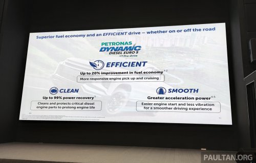 Petronas Dynamic Diesel Euro 5 with Pro-Drive – now cleaner, more power, up to 20% better fuel economy
