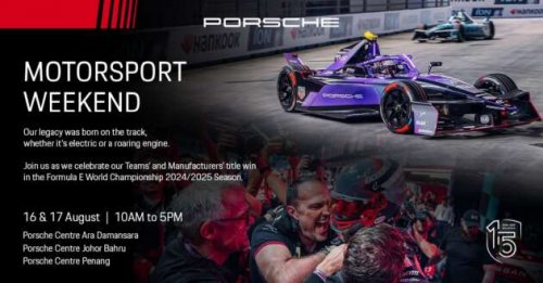Porsche Motorsport Weekend – Celebrating Motorsport Heritage across Porsche Centres