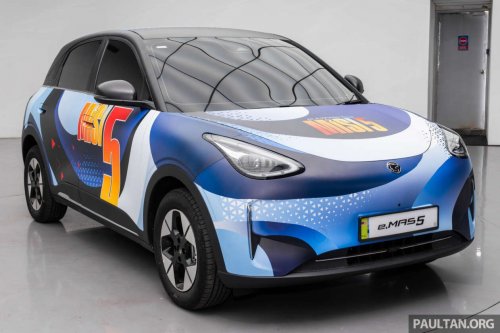 Proton eMas 5 previewed – rebadged Geome Xingyuan, RWD, 250 to 325 km WLTP, Oct launch