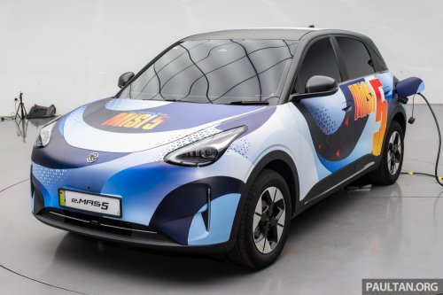 Proton eMas 5 previewed – rebadged Geome Xingyuan, RWD, 250 to 325 km WLTP, Oct launch