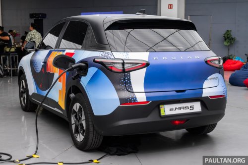 Proton eMas 5 previewed – rebadged Geome Xingyuan, RWD, 250 to 325 km WLTP, Oct launch