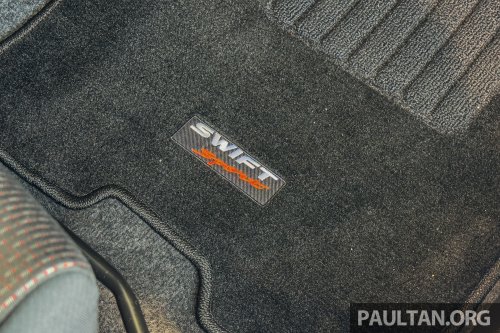 Suzuki Swift Sport Final Edition launched in Malaysia – cosmetic upgrades, 10-inch head unit; from RM138k