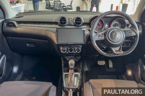 Suzuki Swift Sport Final Edition launched in Malaysia – cosmetic upgrades, 10-inch head unit; from RM138k