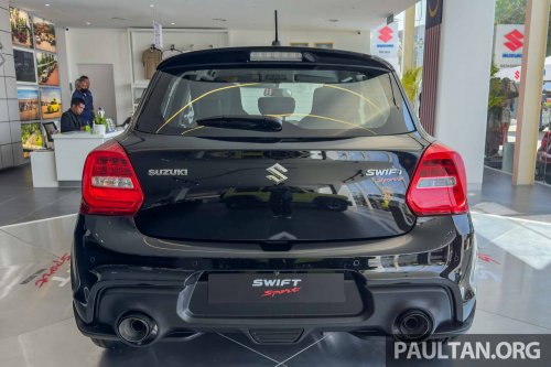 Suzuki Swift Sport Final Edition launched in Malaysia – cosmetic upgrades, 10-inch head unit; from RM138k