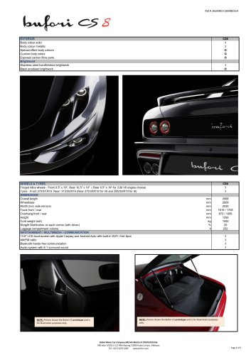 Bufori CS8 launched – Malaysian-made GT with 6.4L V8; 810 hp, 0-100 3.0s; carbon-kevlar body; RM2.188m