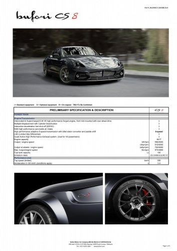 Bufori CS8 launched – Malaysian-made GT with 6.4L V8; 810 hp, 0-100 3.0s; carbon-kevlar body; RM2.188m