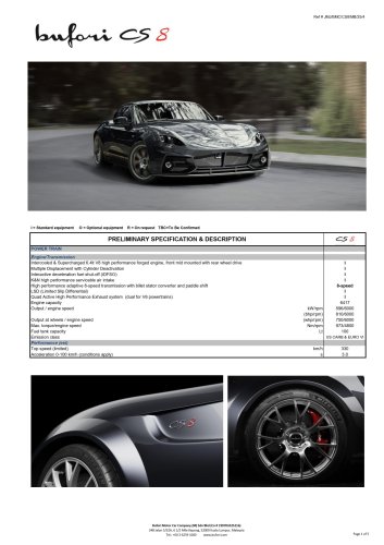 Bufori CS8 launched – Malaysian-made GT with 6.4L V8; 810 hp, 0-100 3.0s; carbon-kevlar body; RM2.188m