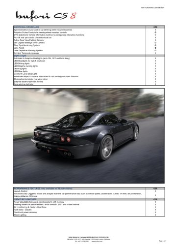 Bufori CS8 launched – Malaysian-made GT with 6.4L V8; 810 hp, 0-100 3.0s; carbon-kevlar body; RM2.188m