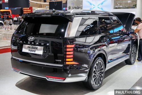 2025 Hyundai Palisade on display at GIIAS – second-gen, seven-seat SUV with 2.5T hybrid; from RM286k
