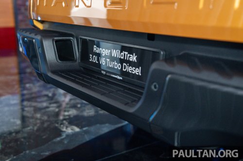 Ford Ranger WildTrak 3.0 V6 Turbo Diesel launched – RM193k Pen. Malaysia, RM199k OTR Sabah &amp; Sarawak