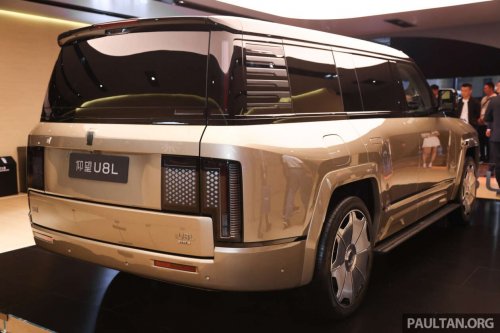 Yangwang U8L in China – BYD’s ultra-luxurious 6-seater REEV SUV rivals Rolls-Royce Cullinan; RM769k