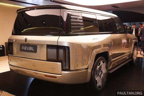 Yangwang U8L in China – BYD’s ultra-luxurious 6-seater REEV SUV rivals Rolls-Royce Cullinan; RM769k