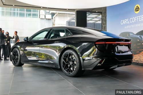 Meet the new 2026 Lotus Emeya and Eletre at The Gardens Mall roadshow, Sept 3-7 – from RM459k