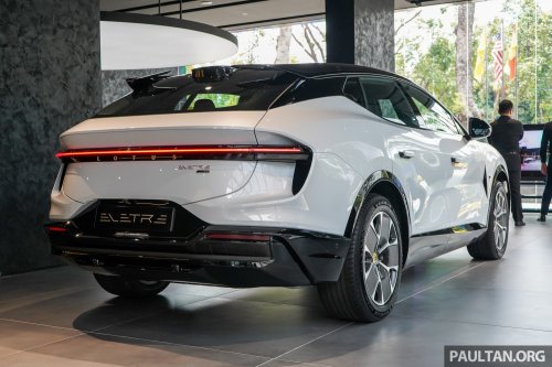 Meet the new 2026 Lotus Emeya and Eletre at The Gardens Mall roadshow, Sept 3-7 – from RM459k