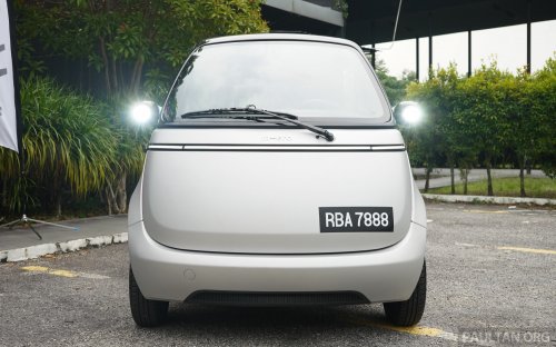 Microlino previewed in Malaysia – first debut in Asia; modern bubble car with 228 km EV range; 2026 launch