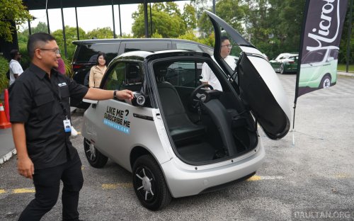 Microlino previewed in Malaysia – first debut in Asia; modern bubble car with 228 km EV range; 2026 launch