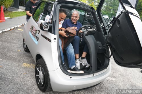 Microlino previewed in Malaysia – first debut in Asia; modern bubble car with 228 km EV range; 2026 launch