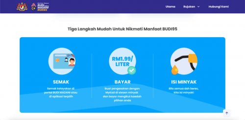 Budi95: website online, Malaysians can now check for RON95 petrol subsidy eligibility with MyKad number