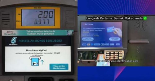 Budi95: tap payment card before MyKad for Petronas, Shell, BHPetrol; but MyKad first then card for Petron