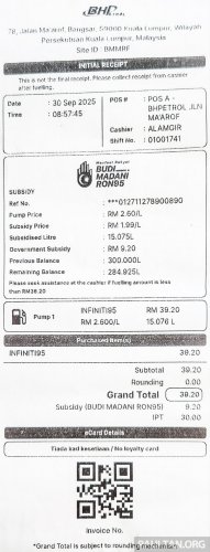 Budi95 starts for all Malaysians today – we fill up with RM30 worth of RON95 petrol at each major oil brand