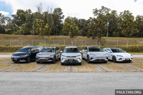 BYD in Malaysia – most complete EV range including sedan, SUV, MPV, plus widest sales/service network