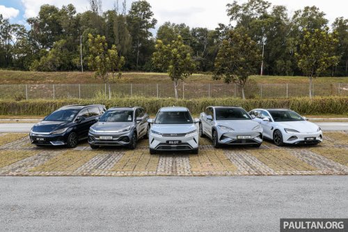 BYD in Malaysia – most complete EV range including sedan, SUV, MPV, plus widest sales/service network