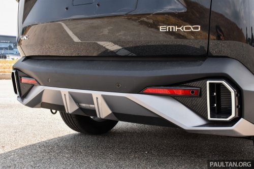GAC Emkoo in Malaysia – full gallery of Premium Pro variant; power tailgate, auto parking, from RM130k est