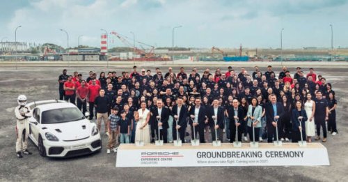 Porsche Experience Centre Singapore construction begins – first PEC in Southeast Asia; opens in 2027