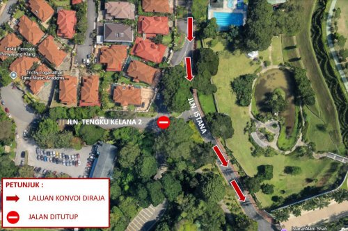 Klang road closures Sept 27-29, October 1-2 for DYTM Raja Muda Selangor royal wedding – full schedule here