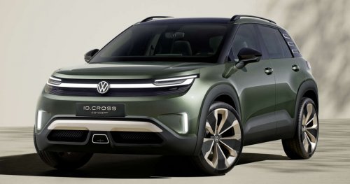 Volkswagen ID.Cross Concept debuts – electric SUV with 211 PS front motor, 420 km range WLTP