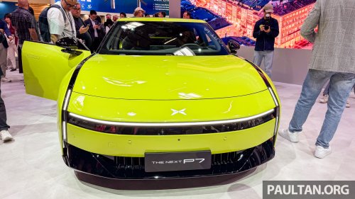 Xpeng P7 on show at Munich Motor Show – flagship EV sedan with up to 820 km CLTC; fr RM130k in China