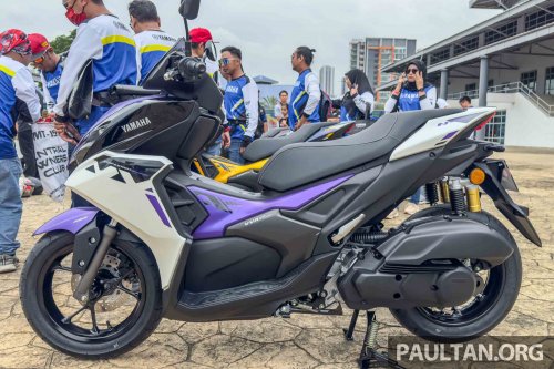 2025 Yamaha NVX for Malaysia, RM11,998 – with ABS and SP versions, “Turbo” function, traction control