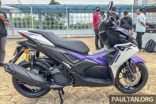 2025 Yamaha NVX for Malaysia, RM11,998 – with ABS and SP versions, “Turbo” function, traction control