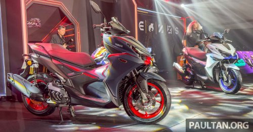 2025 Yamaha NVX for Malaysia, RM11,998 – with ABS and SP versions, “Turbo” function, traction control