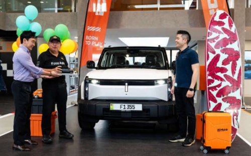 iCaur 03 EV – world’s first delivery of electric off-road SUV is to car collector JP Chin at iCaur Petaling Jaya