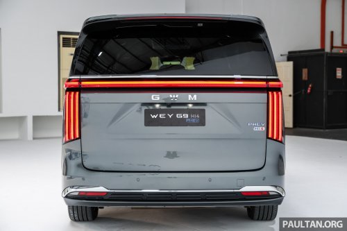 GWM Wey G9 rolls off CKD line – PHEV MPV open for booking, SWB, under RM300k, launch now early 2026